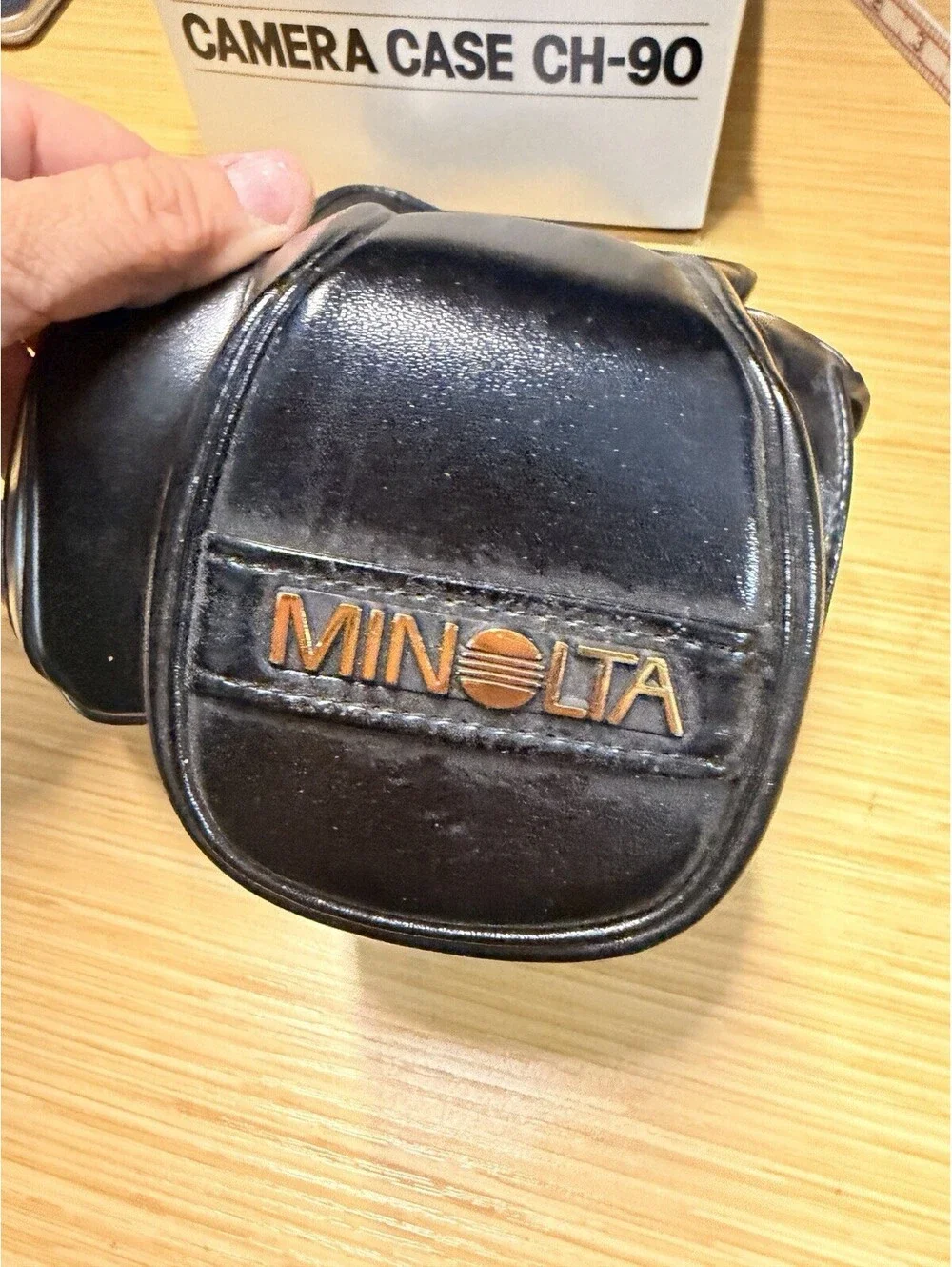 NEW Minolta Maxxum CH-90 CH 90 eveready carrying case Brown for Maxxum 9000 *